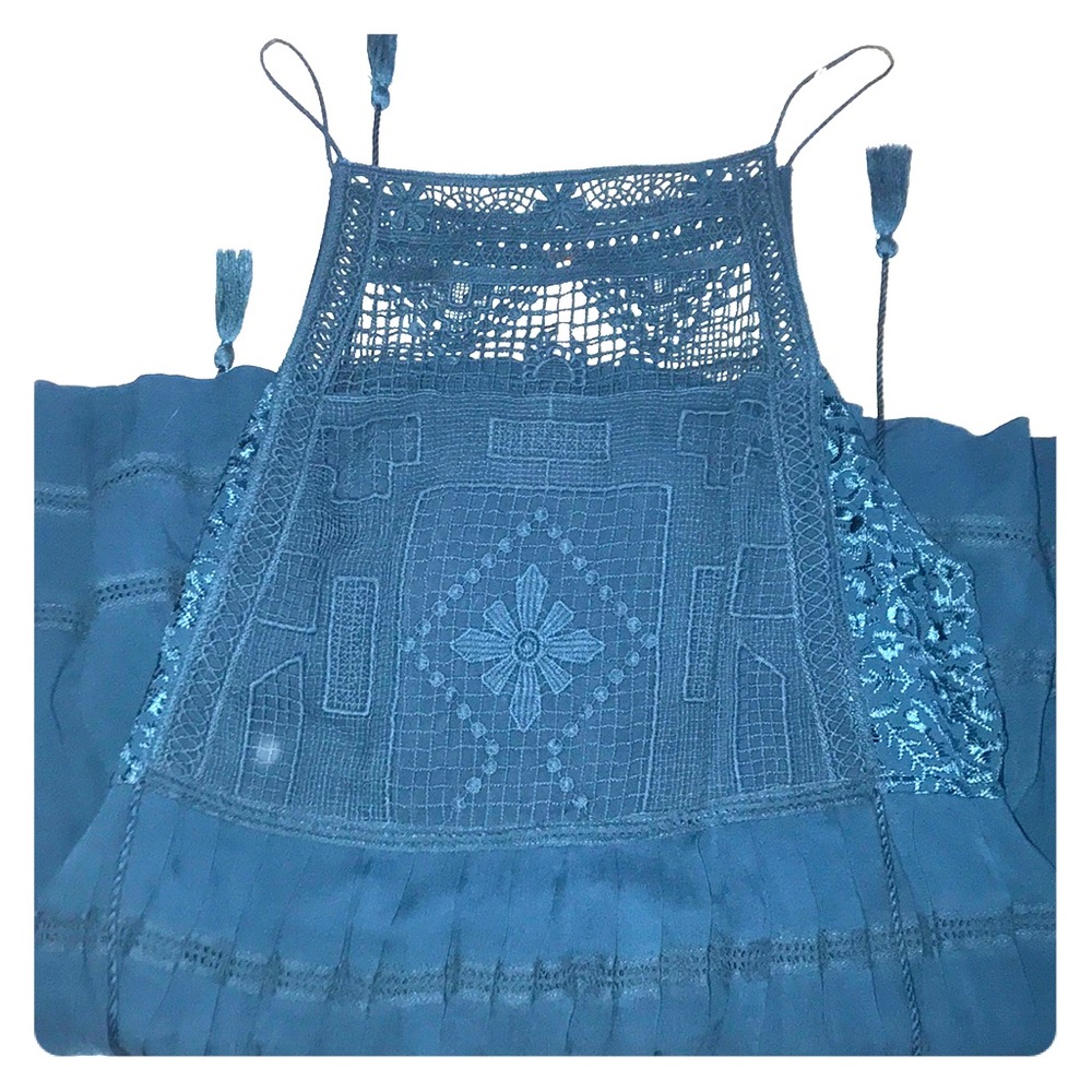 Free People teal mini